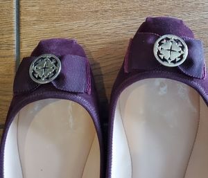 Kate Spade Ballet Flats Purple